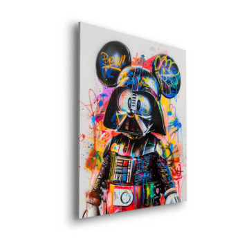 Mickey Vader Inspired Remix Dibond Matt Art