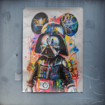 Mickey Vader Inspired Remix Poster Art