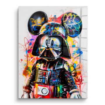 Mickey Vader Inspired Remix PVC Gloss Art