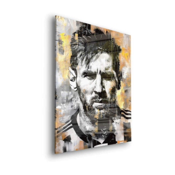 Lionel Messi Inspired Portrait Acrylic Glass Art