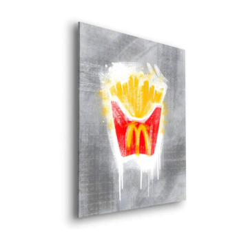 McDonalds Inspired Fries Dibond Matt Art