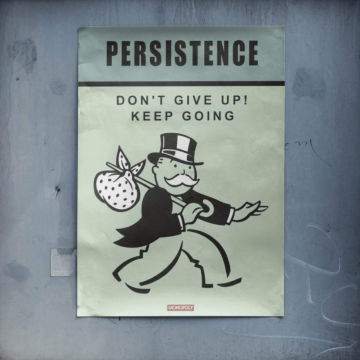 Monopoly Inspired Keep Going Poster Art