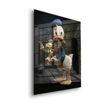 Mobster inspiriert von Donald Duck - Acrylglasbild