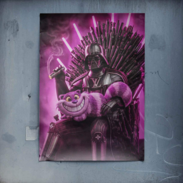 Star Wars Inspired Childhood Throne Poster Art