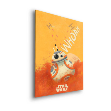 BB-8 Inspired Star Wars Journey Dibond Matt Art