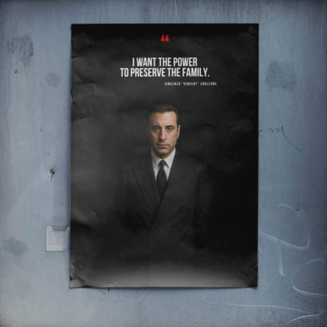 Godfather Inspired Family Power Quote Poster Art