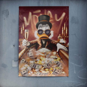 Luxusreichtum inspiriert von Scrooge McDuck - Poster