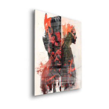 Darth Maul Inspired Duality Acrylic Glass Art