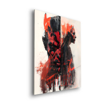 Darth Maul Inspired Duality Dibond Matt Art