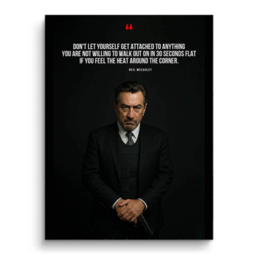 Soprano Inspired Stay Detached Quote Canvas Art