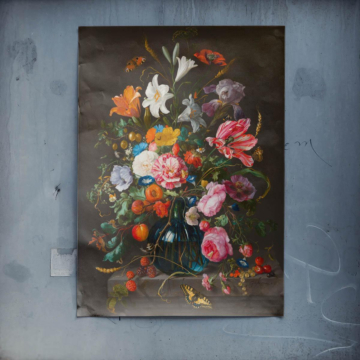 Nature morte florale hollandaise éclatante - poster