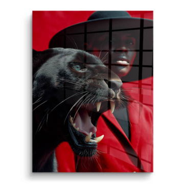 Dark Panther Majesty PVC Gloss Art