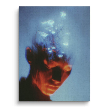 Surreal Mind Blossom Canvas Art