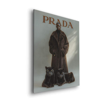 Luxus Wilderness inspiriert von Prada - Dibond-Bild matt
