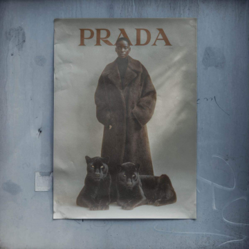 Luxus Wilderness inspiriert von Prada - Poster