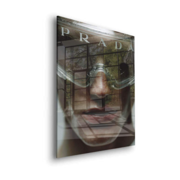 Futuristic Gazer inspiriert von Prada - Acrylglasbild