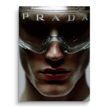 Futuristic Gazer inspiriert von Prada - PVC-Bild matt