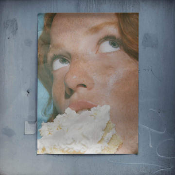 Kremowy portret w stylu vintage - plakat
