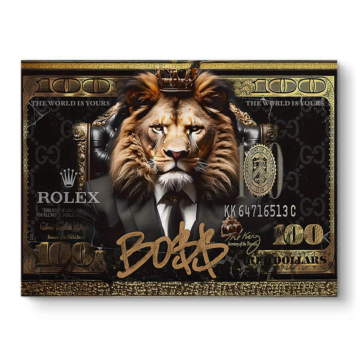 Rolex Inspired Royal Lion Canvas Art