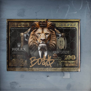 Rolex Inspired Royal Lion Poster Art