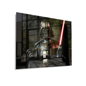 Darth Vader Inspired Luxury Sith Acrylic Glass Art