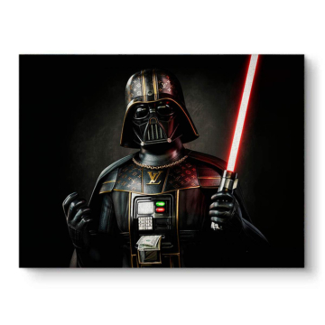 Darth Vader Inspired Luxury Sith Canvas Art