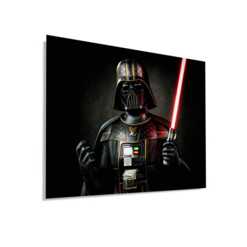 Darth Vader Inspired Luxury Sith Dibond Matt Art