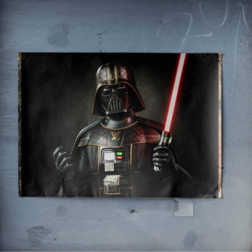 Darth Vader Inspired Luxury Sith Poster Art