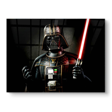 Darth Vader Inspired Luxury Sith PVC Gloss Art