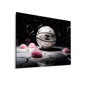 Chanel Inspired Luxury Basketball Dibond Matt Art