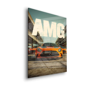 Mercedes AMG Poster Acrylic Glass Art