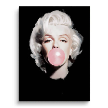 Marilyn Monroe Inspired Bubblegum PVC Matt Art