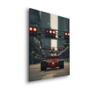 Formula 1 Starting Grid Dibond Matt Art