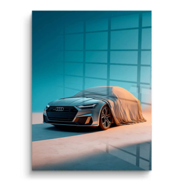 Audi Futuristic Desert PVC Gloss Art