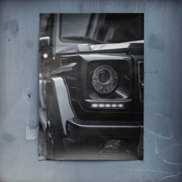 Mercedes G-Class faro - póster