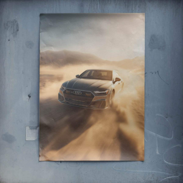 Audi Quattro Shado - Poster