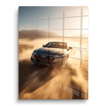 Audi Quattro Desert Dust PVC Gloss Art