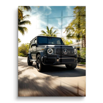 Mercedes G-Wagon Palm Road PVC Gloss Art