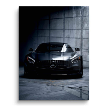 Mercedes AMG Black Front PVC Gloss Art