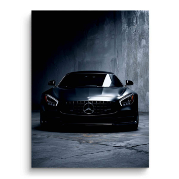 Mercedes AMG Black Front PVC Matt Art