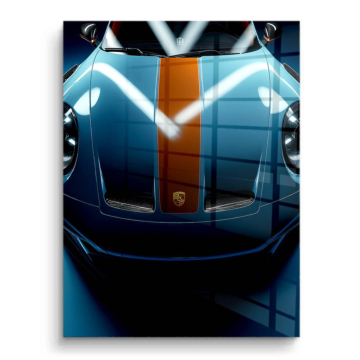 Porsche Gulf Hood PVC Gloss Art