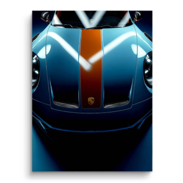 Porsche Gulf Hood PVC Matt Art