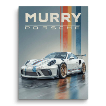 Porsche Motorsport Poster Canvas Art