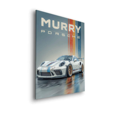 Porsche Motorsport Poster Dibond Matt Art