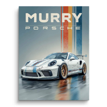 Affiche Porsche Motorsport - tableau PVC mat