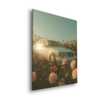 Vintage Mercedes Benz Inspired Dibond Matt Art