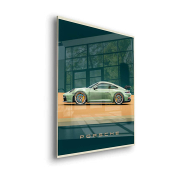 Porsche Classic Poster Acrylic Glass Art
