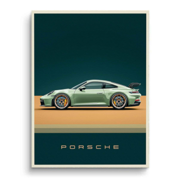Porsche Classic Poster Canvas Art