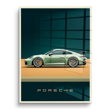 Porsche Classic Poster PVC Gloss Art