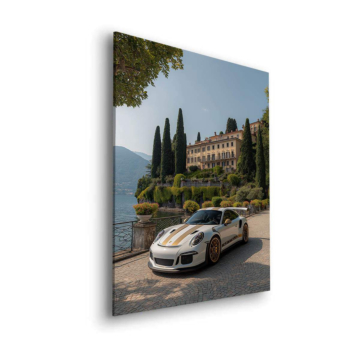 Porsche 911 GT3 RS Villa Dibond Matt Art